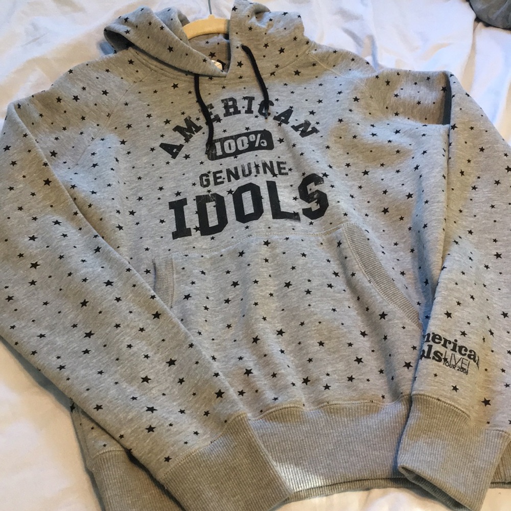American Idols Live Tour 2008 Gray Sweatshirt